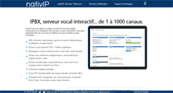 Desktop Screenshot of nativip.com